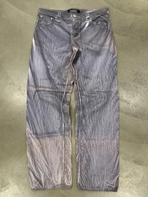 1990s Emporio Armani dyed faded jeans