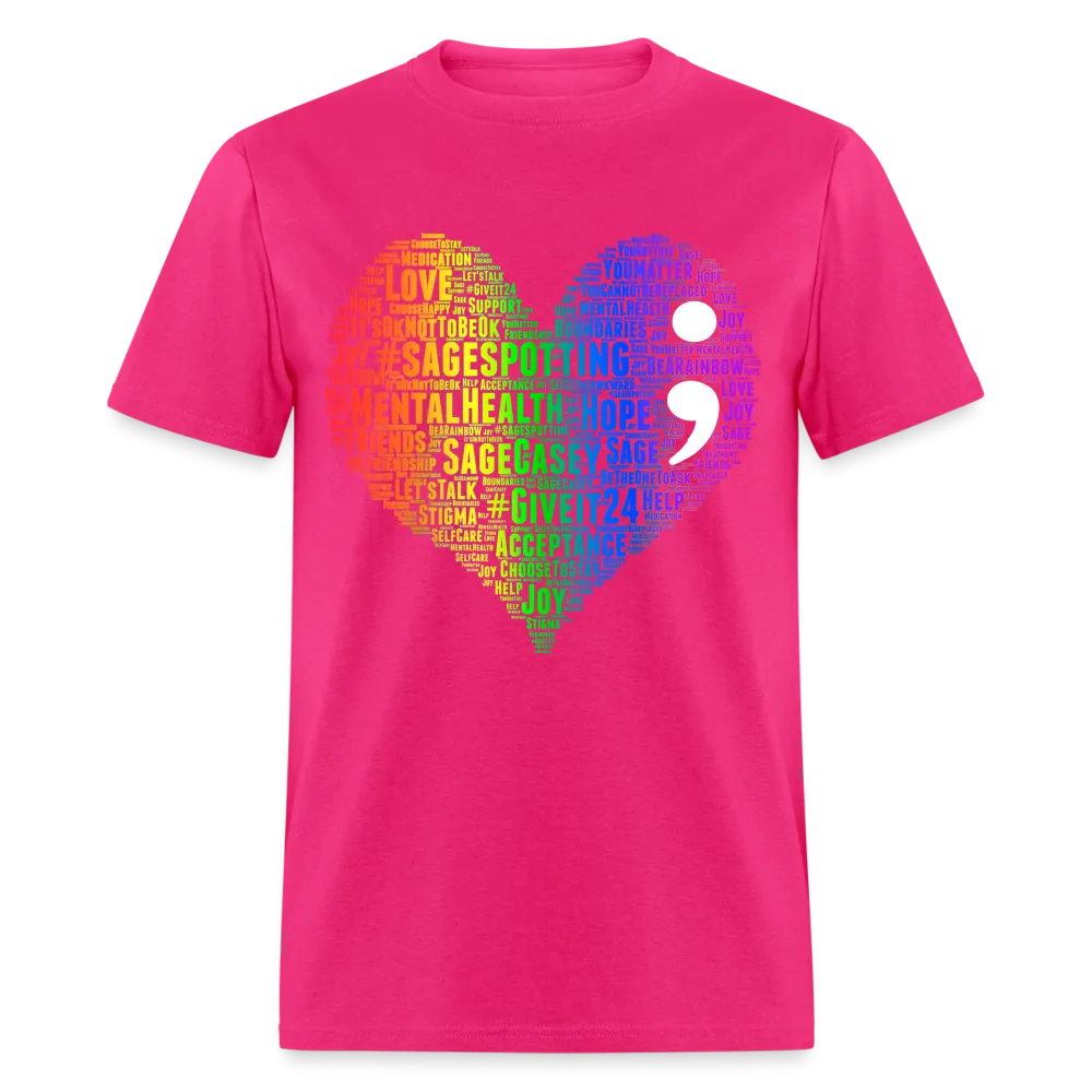 2023 Rainbow Party HEART Tee Unisex/Mens
