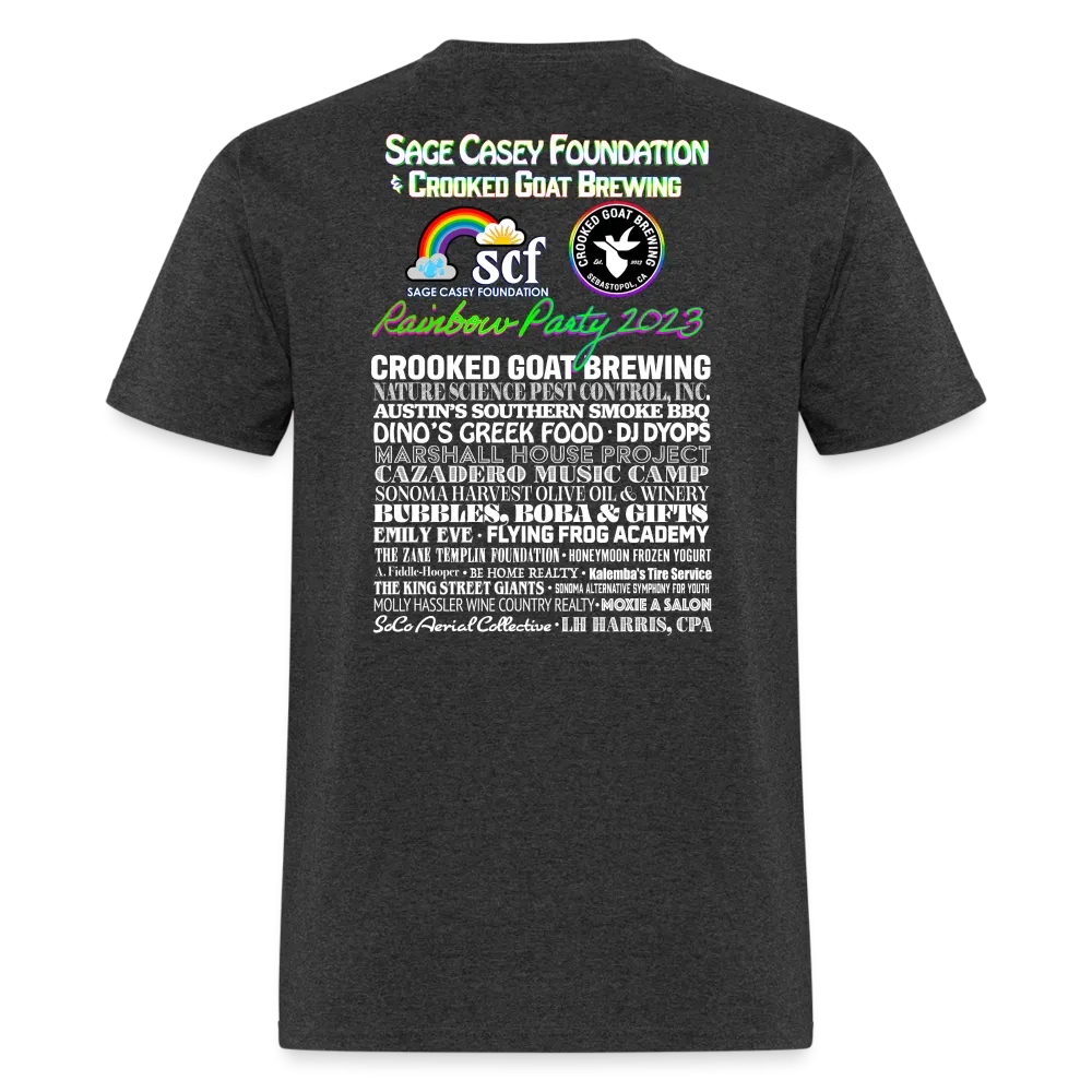2023 Rainbow Party HEART Tee Unisex/Mens