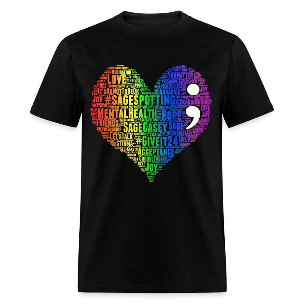 2023 Rainbow Party HEART Tee Unisex/Mens