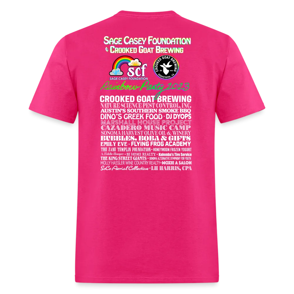 2023 Rainbow Party HEART Tee Unisex/Mens