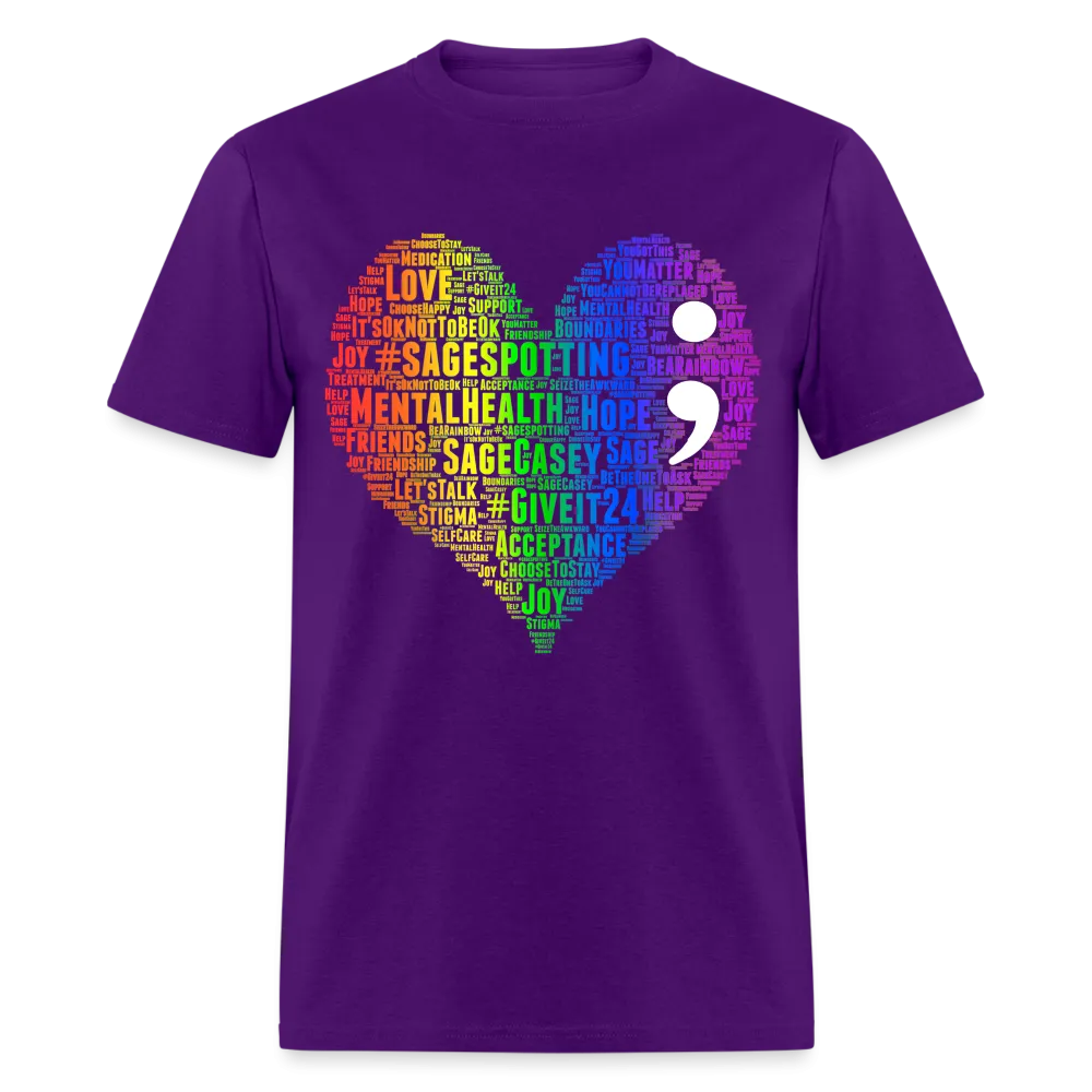 2023 Rainbow Party HEART Tee Unisex/Mens