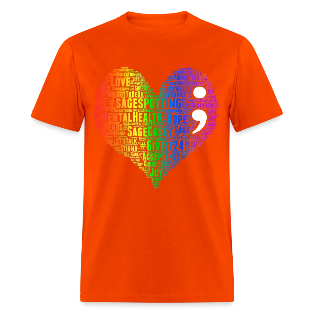 2023 Rainbow Party HEART Tee Unisex/Mens