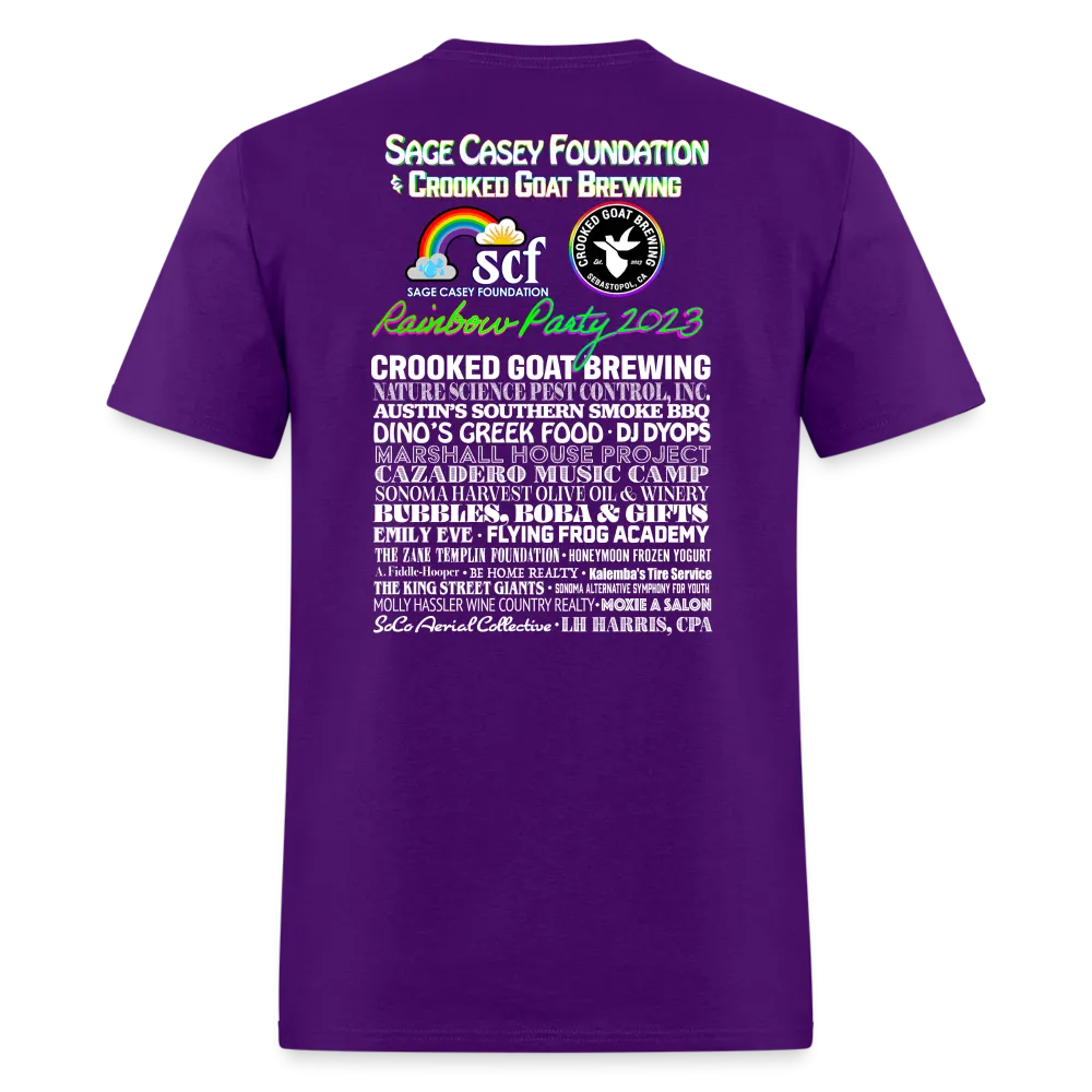 2023 Rainbow Party HEART Tee Unisex/Mens