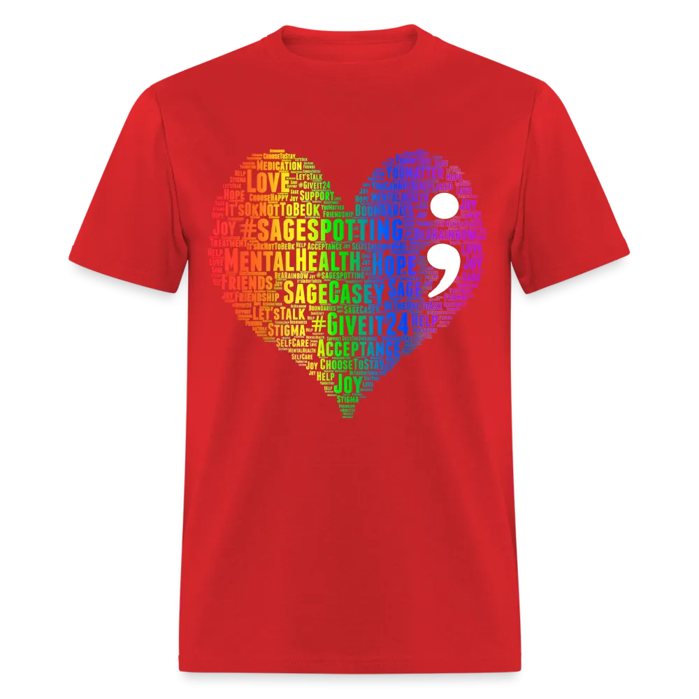 2023 Rainbow Party HEART Tee Unisex/Mens