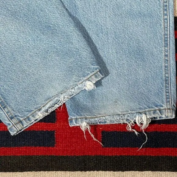 31w 80s‎ USA Vintage Ozark Mountain bareback tapered leg jeans