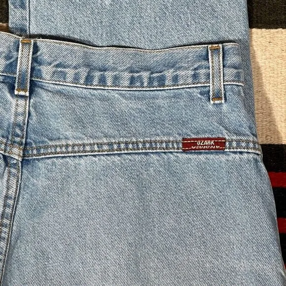 31w 80s‎ USA Vintage Ozark Mountain bareback tapered leg jeans