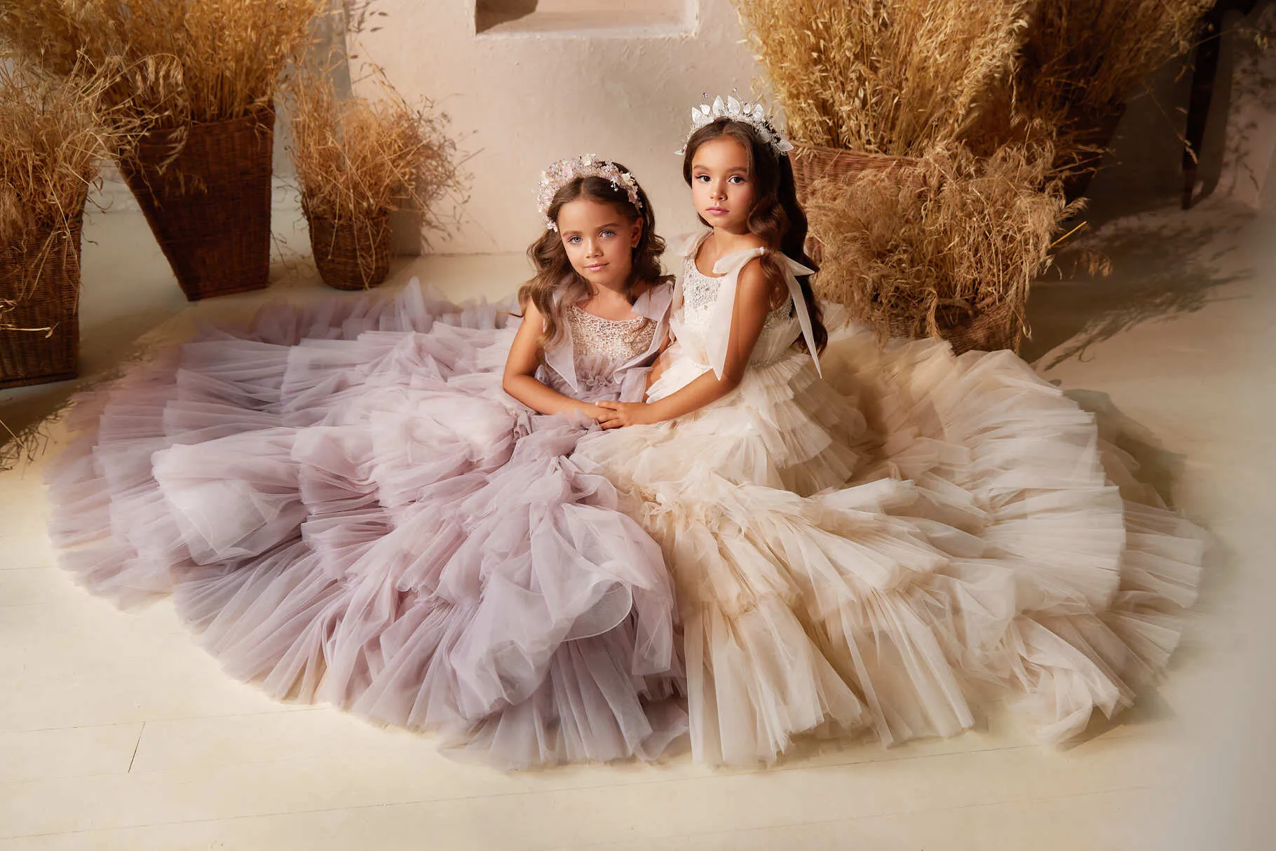3621 Klaipeda Extravagant Flower Girl Dress