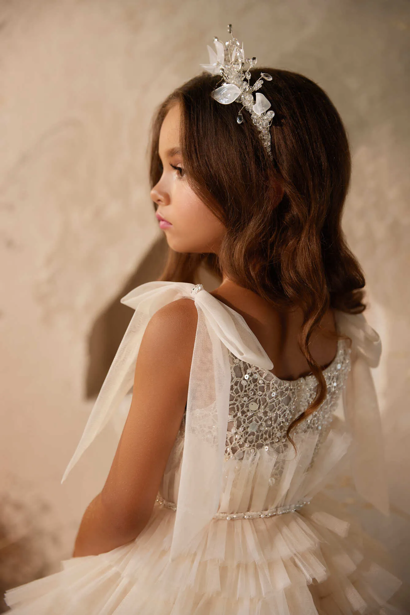3621 Klaipeda Extravagant Flower Girl Dress