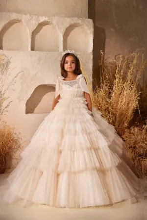 3621 Klaipeda Extravagant Flower Girl Dress