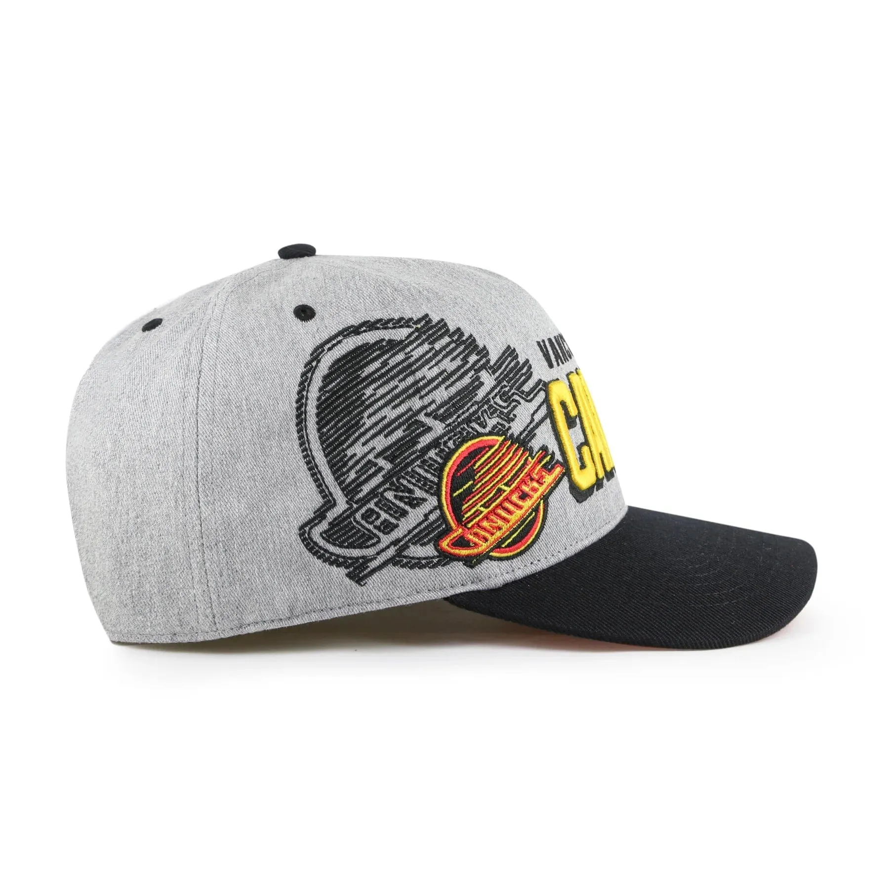 47 Brand NHL Overshadow Hitch Adjustable Hat - Vancouver Canucks Skate