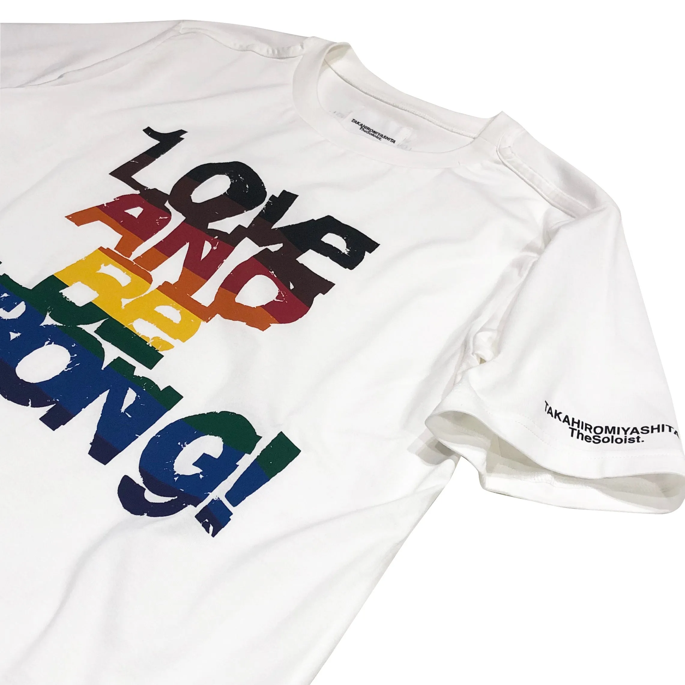 50% OFF THE SOLOIST. LOVE AND BE STRONG SHORT SLEEVE T-SHIRT