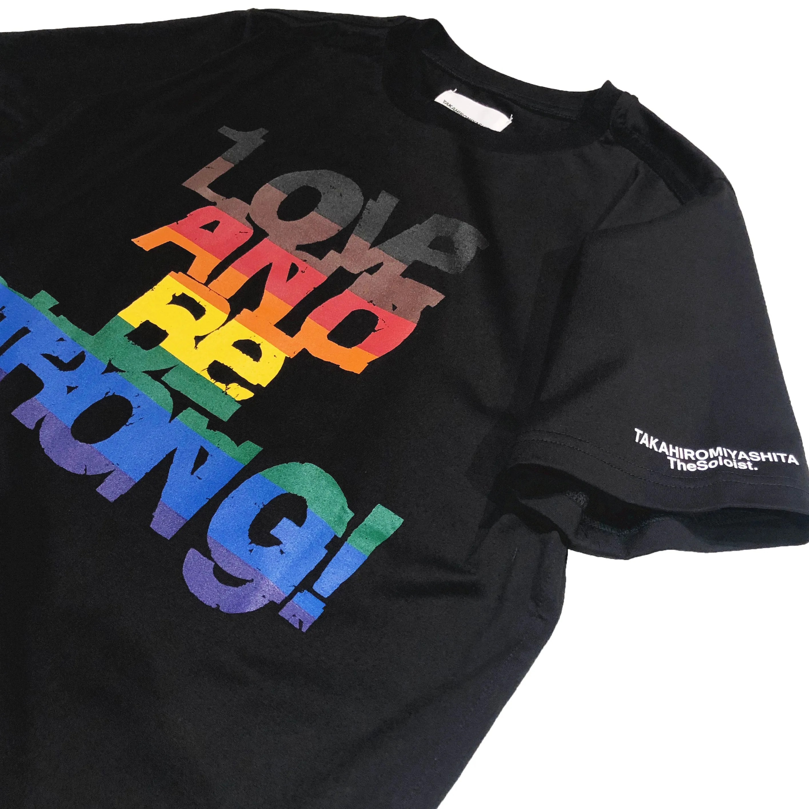 50% OFF THE SOLOIST. LOVE AND BE STRONG SHORT SLEEVE T-SHIRT