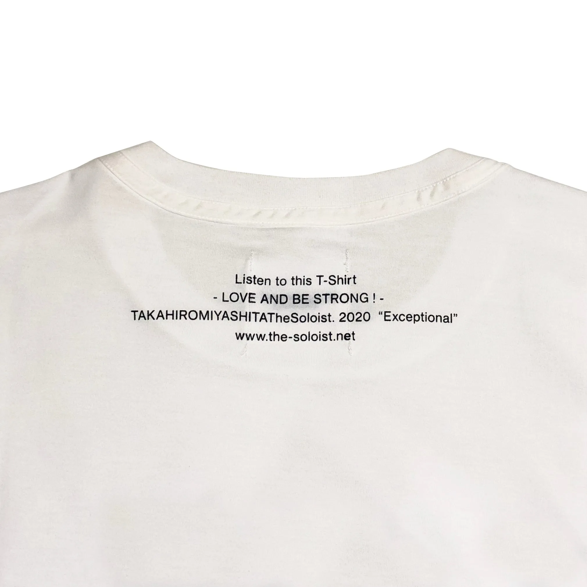50% OFF THE SOLOIST. LOVE AND BE STRONG SHORT SLEEVE T-SHIRT