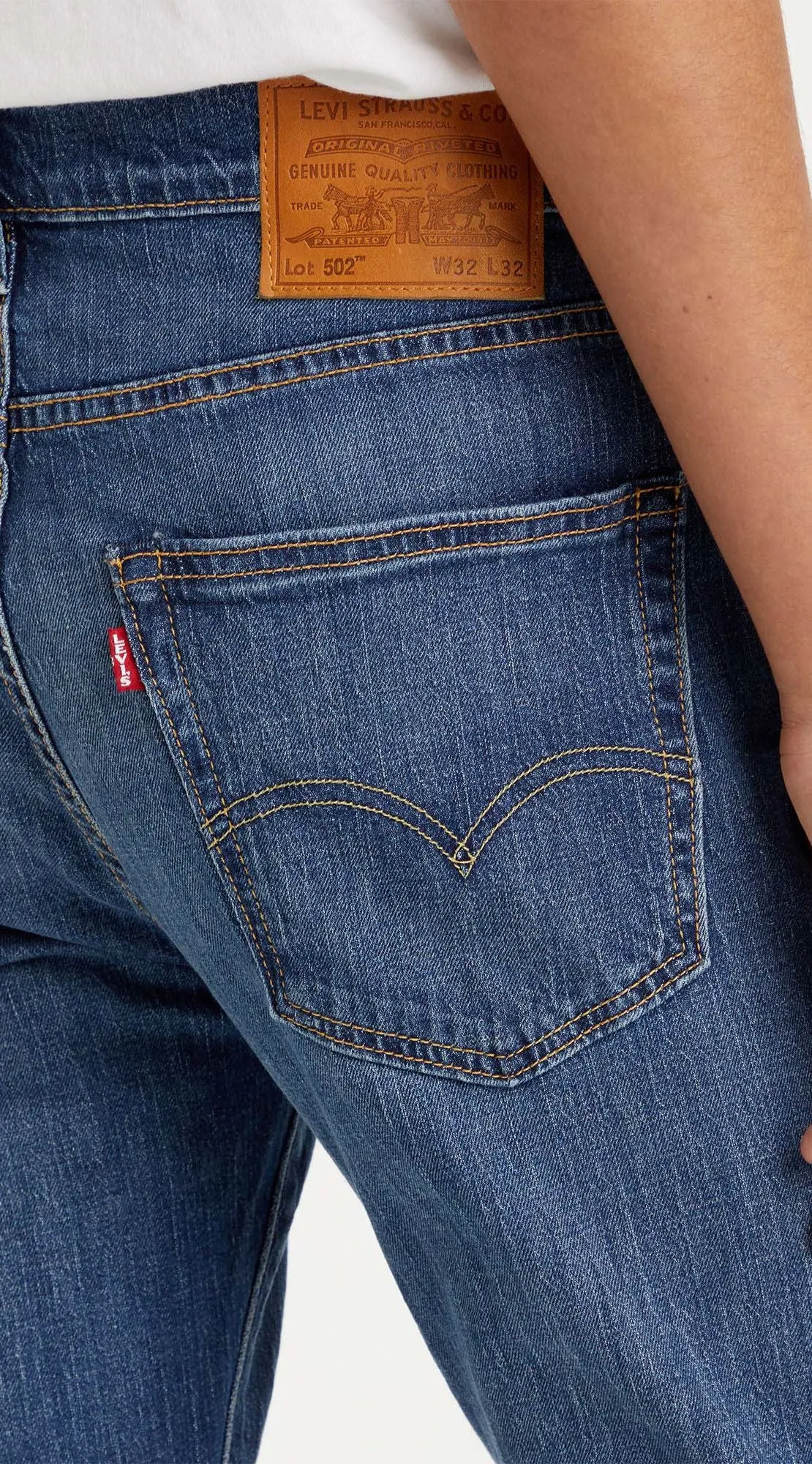 502 Taper Denim Jeans - Indigo Worn In