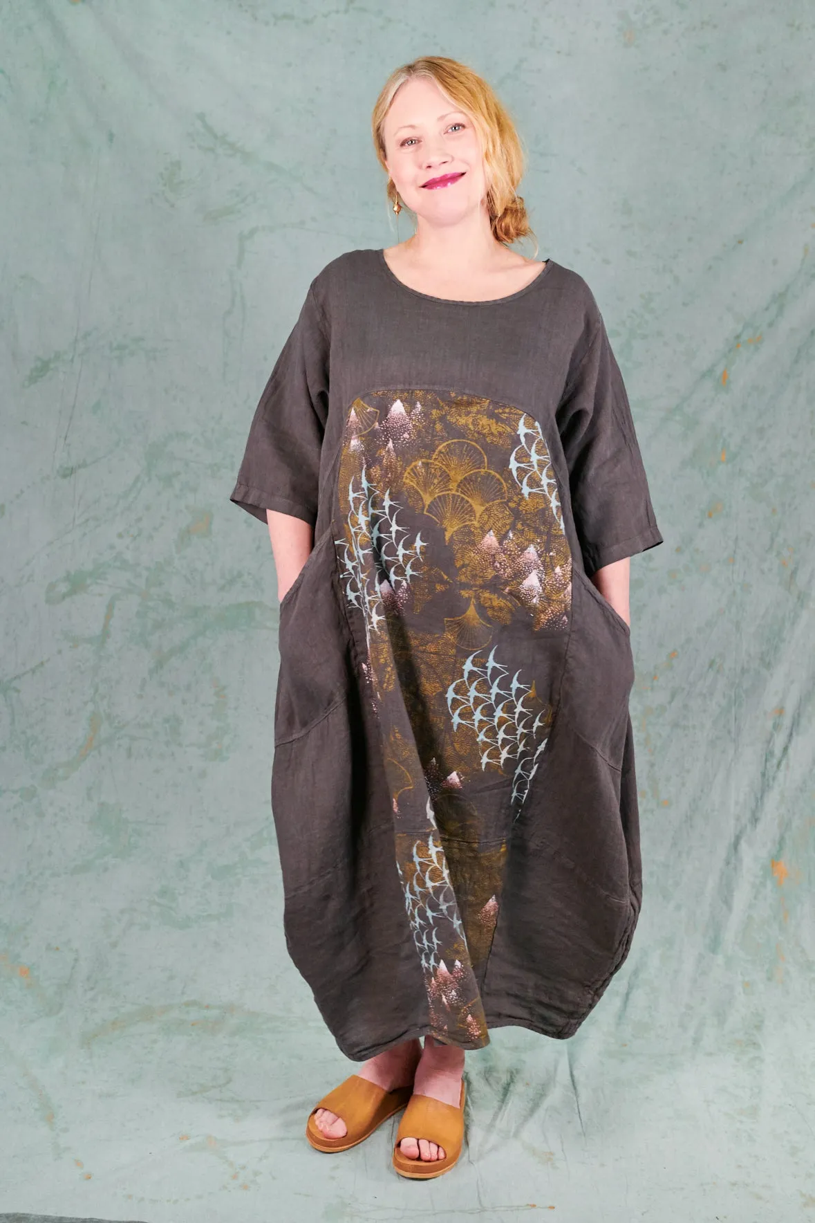 7221 Lovely Lady Dress-Deep Moss-P