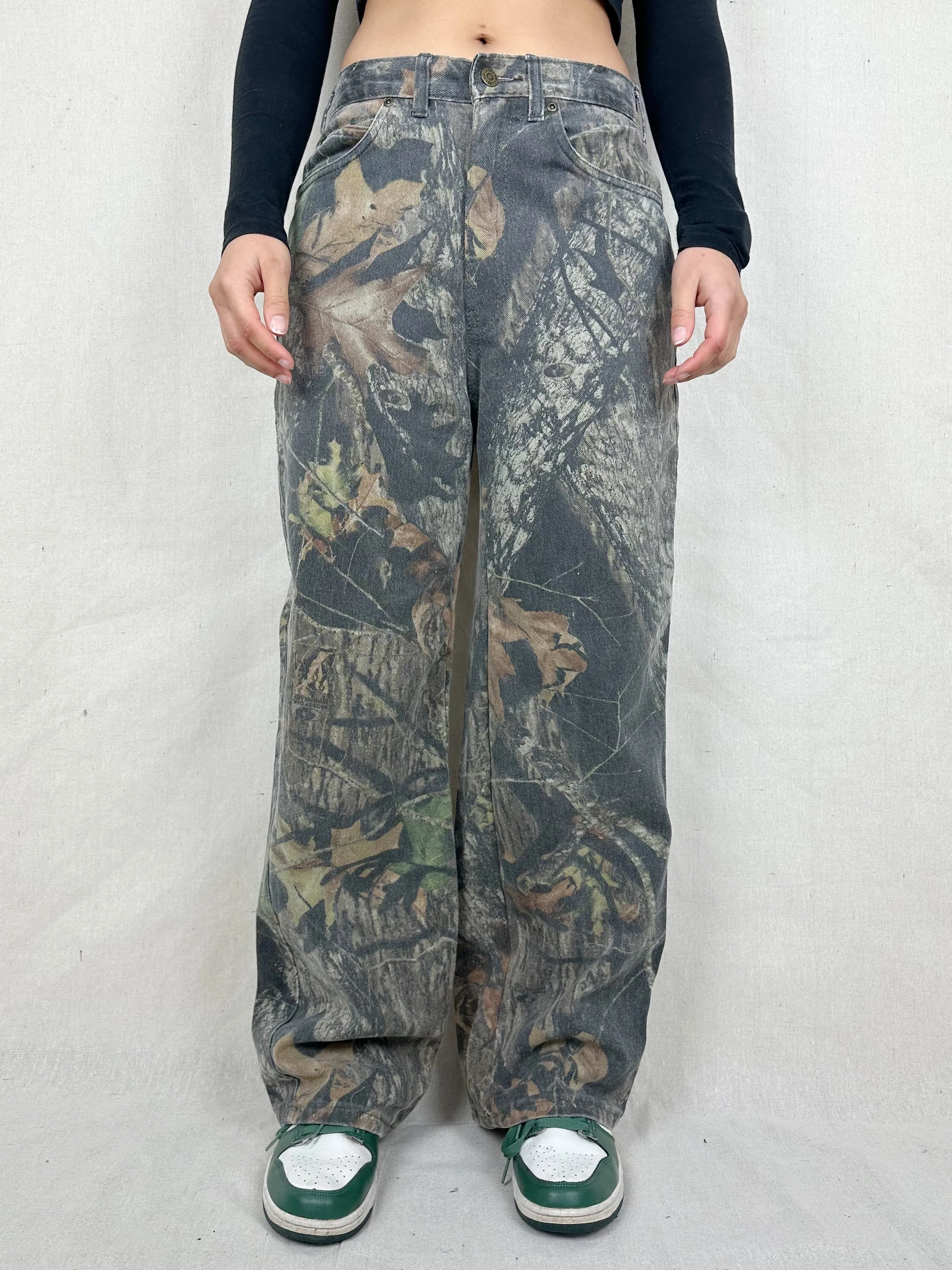 90's Cabela's Realtree Camo Vintage Jeans Size 30x29