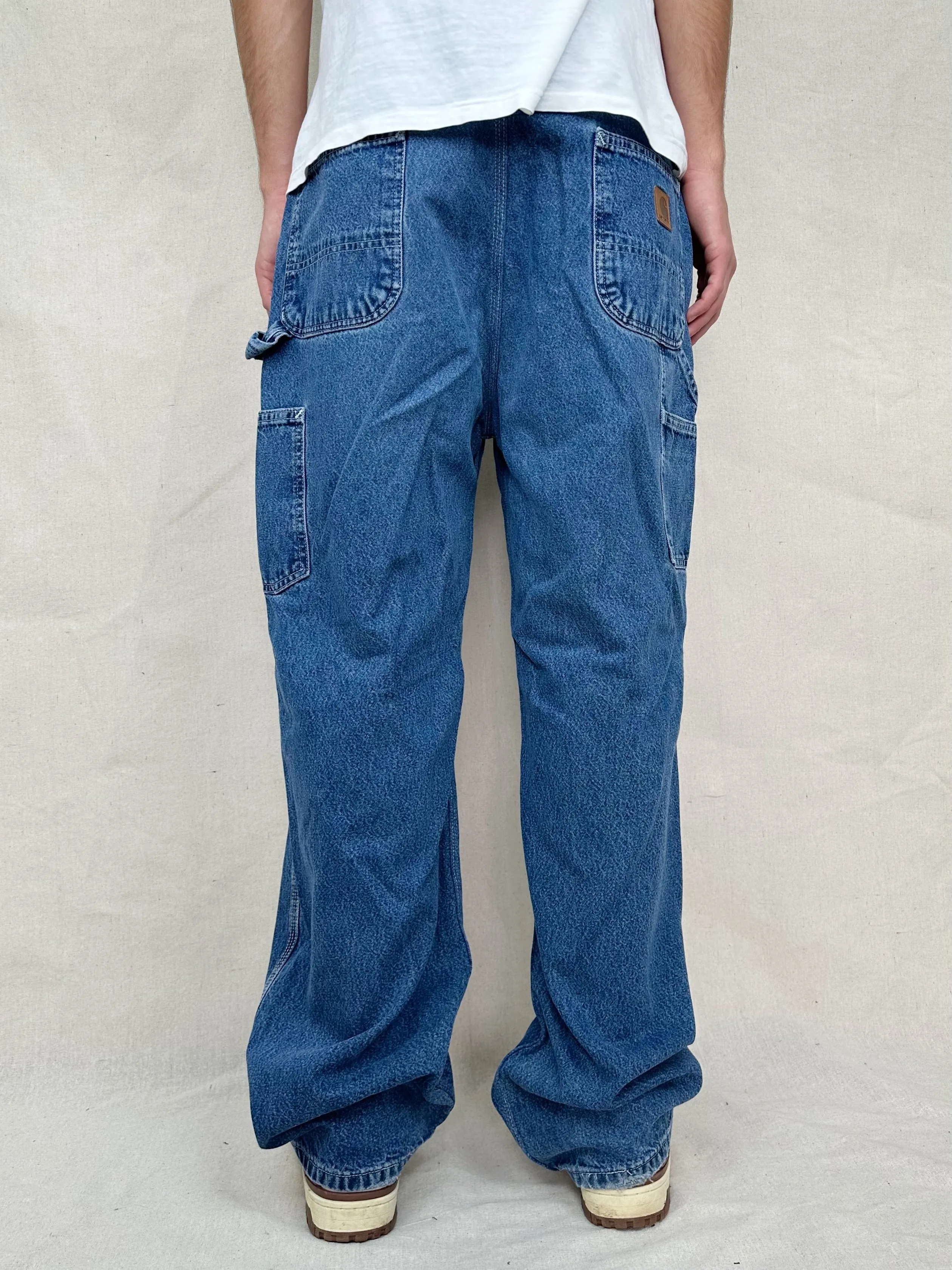 90's Carhartt Vintage Carpenter Jeans Size 34x32
