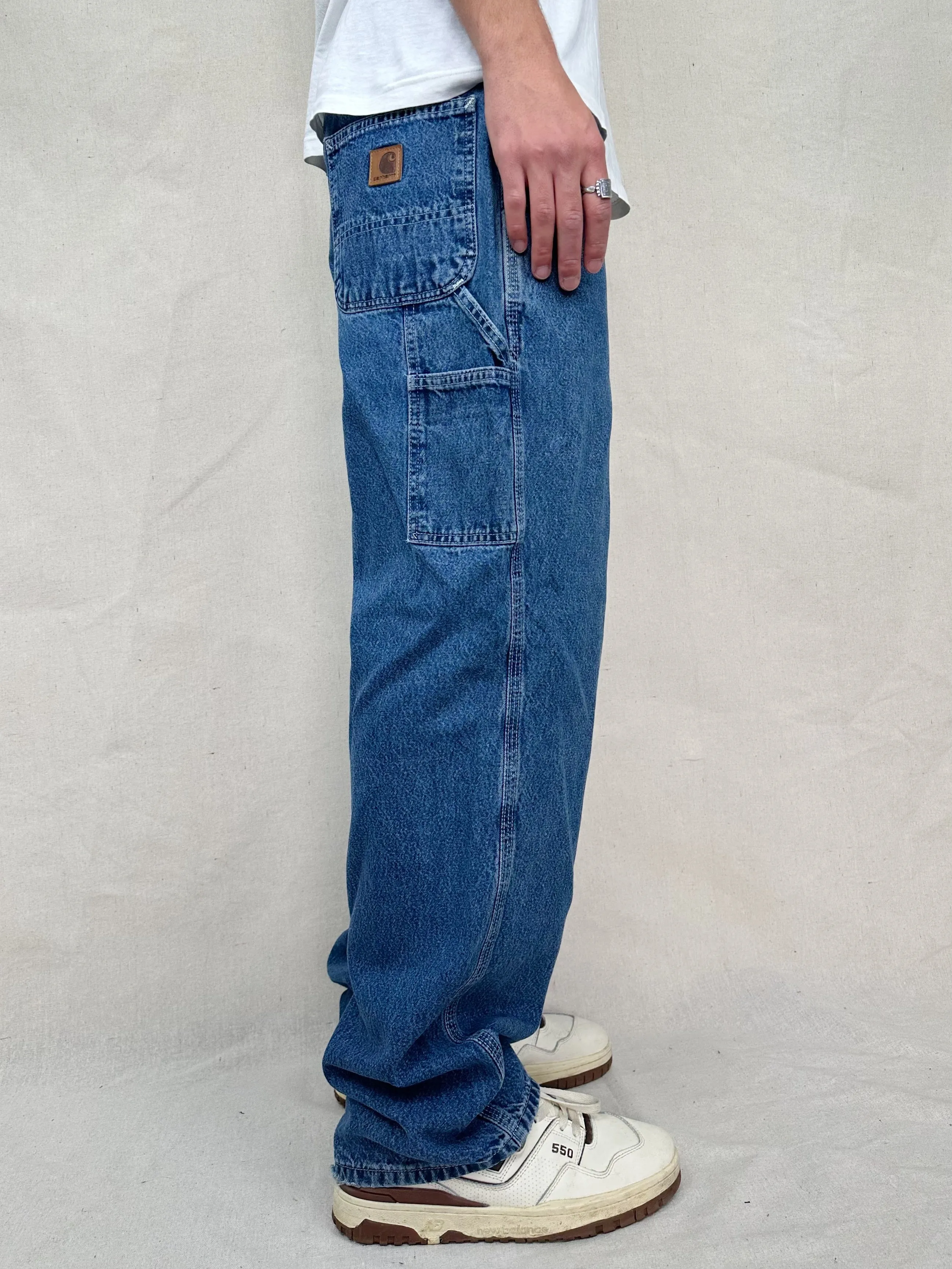 90's Carhartt Vintage Carpenter Jeans Size 34x32