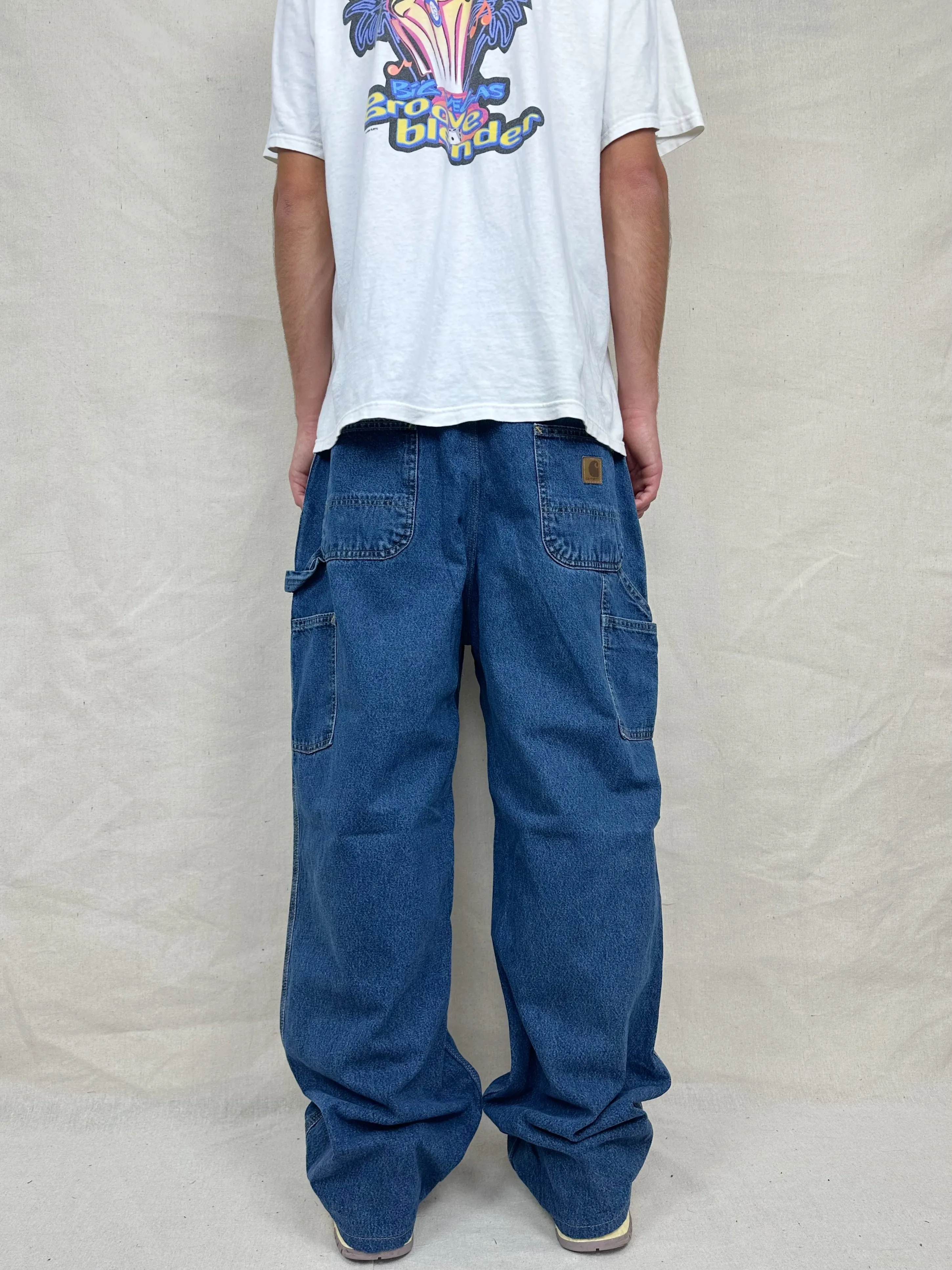 90's Carhartt Vintage Carpenter Jeans Size 35x32