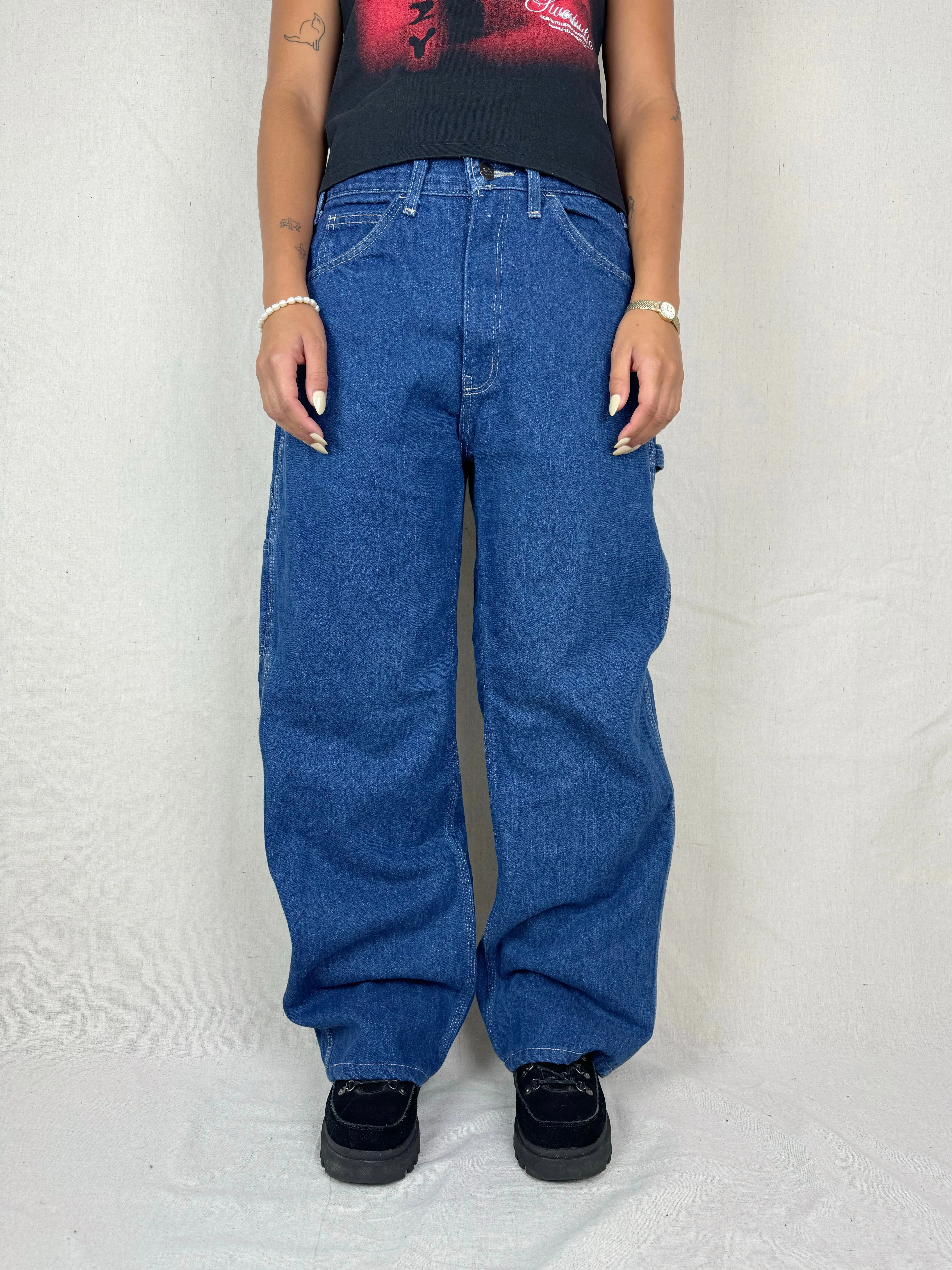 90's Dickies Heavy Duty Vintage Carpenter Jeans Size 31x30