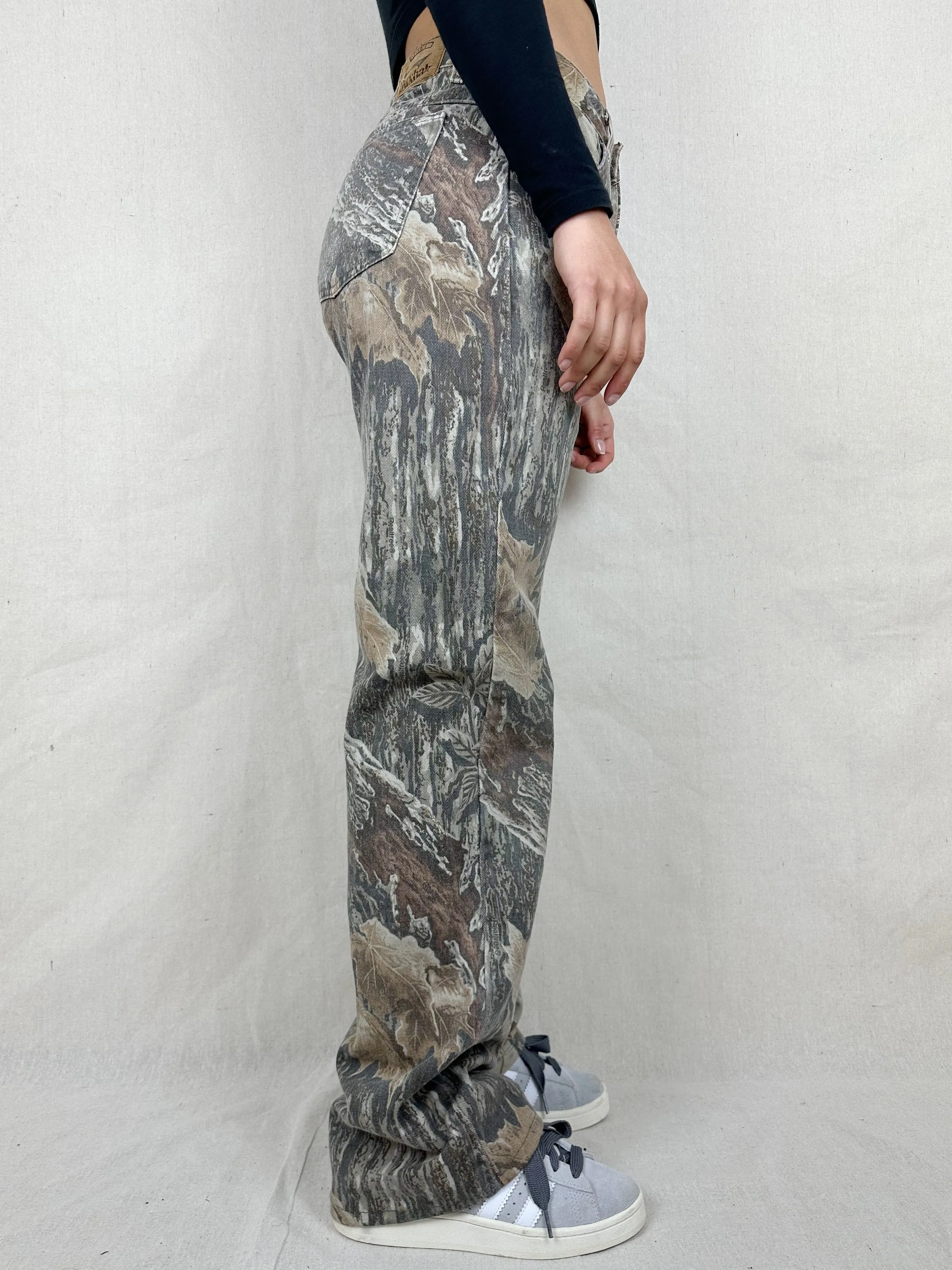 90's Duxbak Realtree Camo USA Made Vintage Jeans Size 30x33