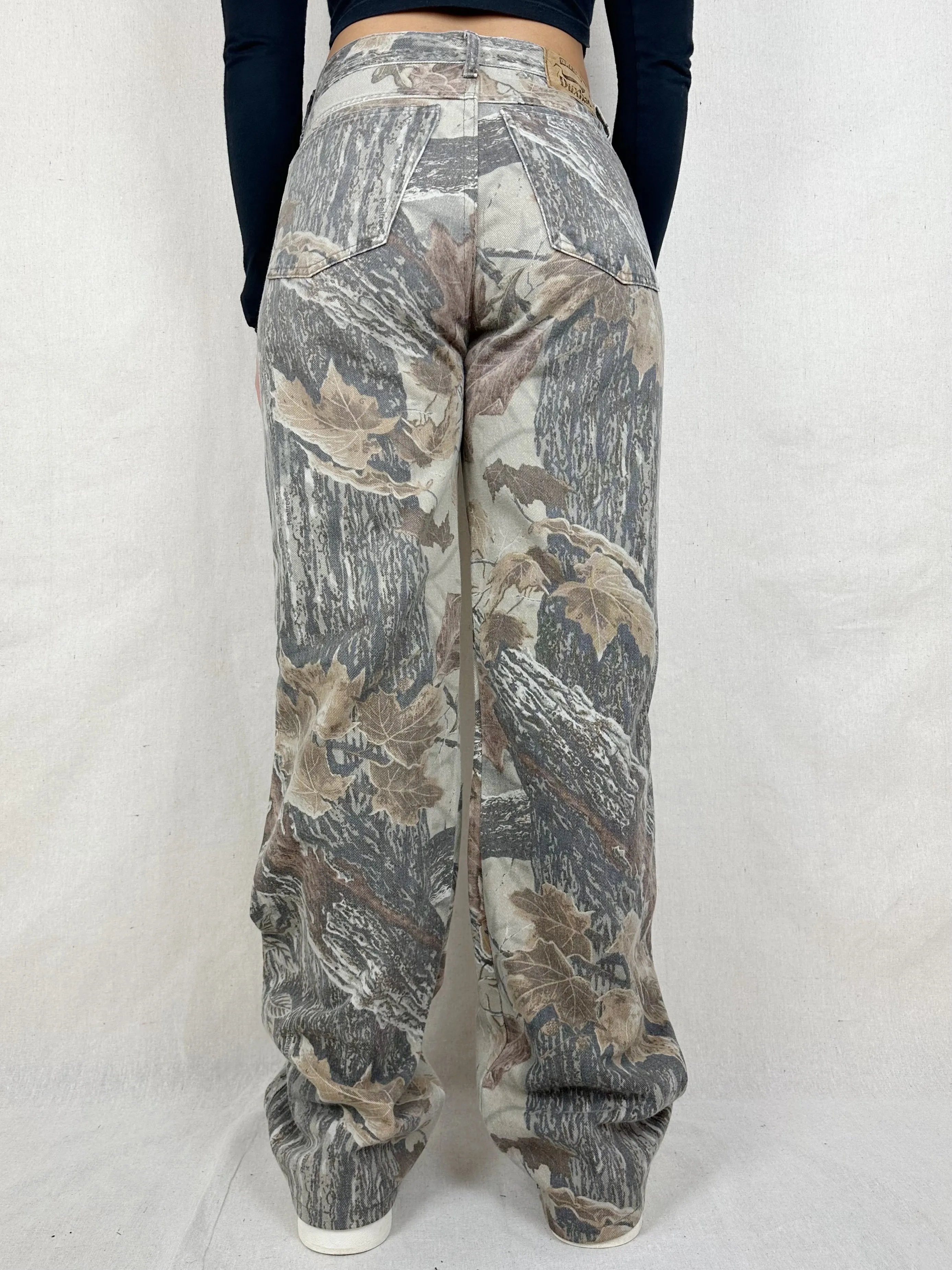 90's Duxbak Realtree Camo USA Made Vintage Jeans Size 30x33