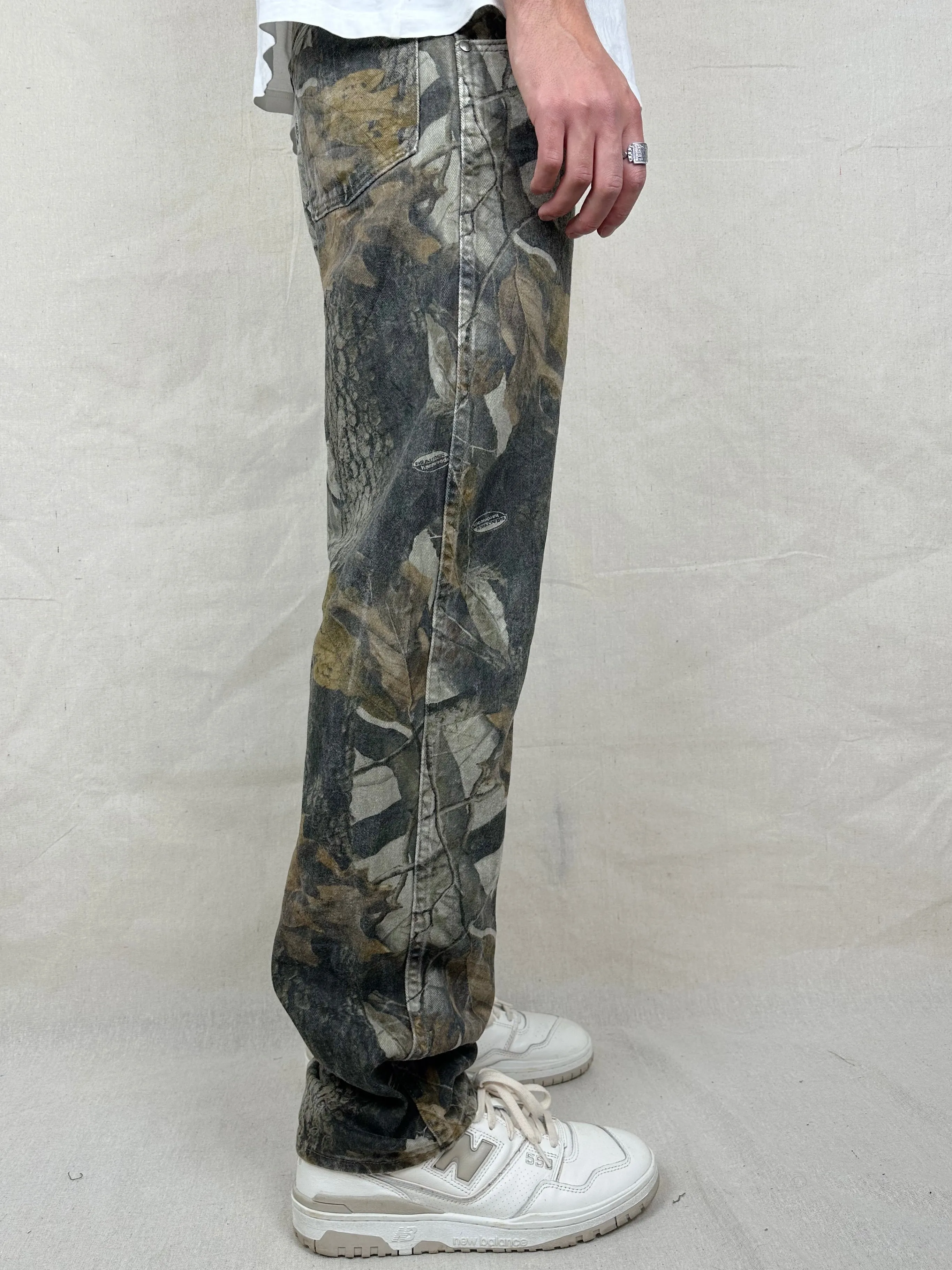 90's Realtree Camo USA Made Vintage Jeans Size 32x34