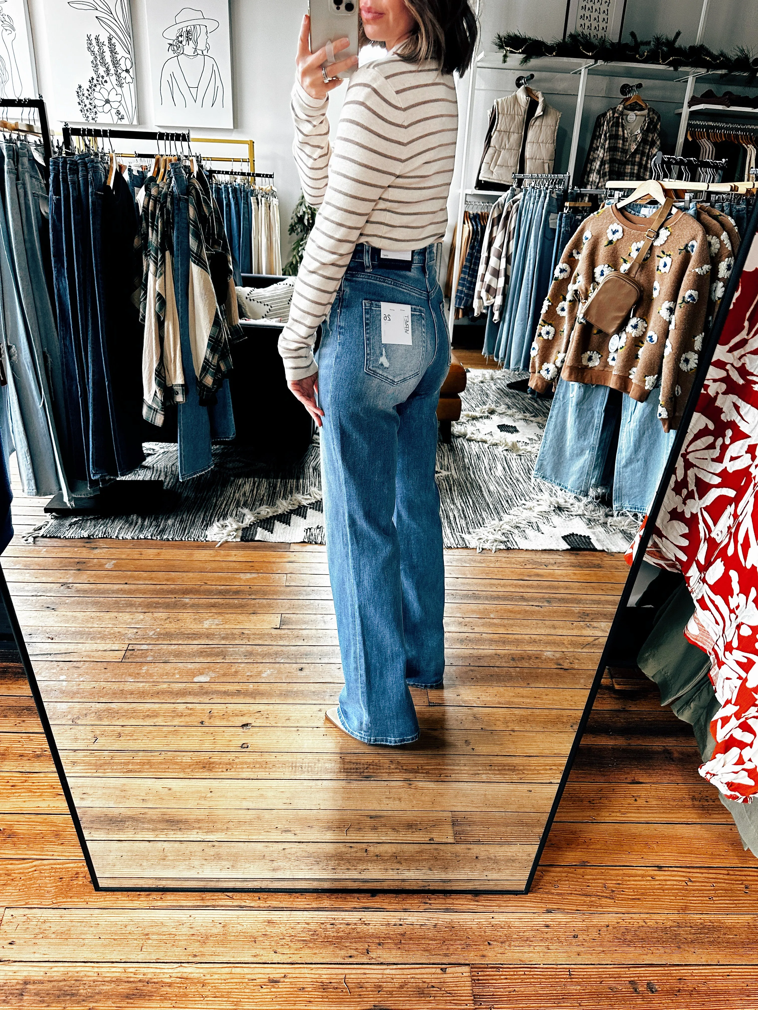 90's Vintage Flare Jeans