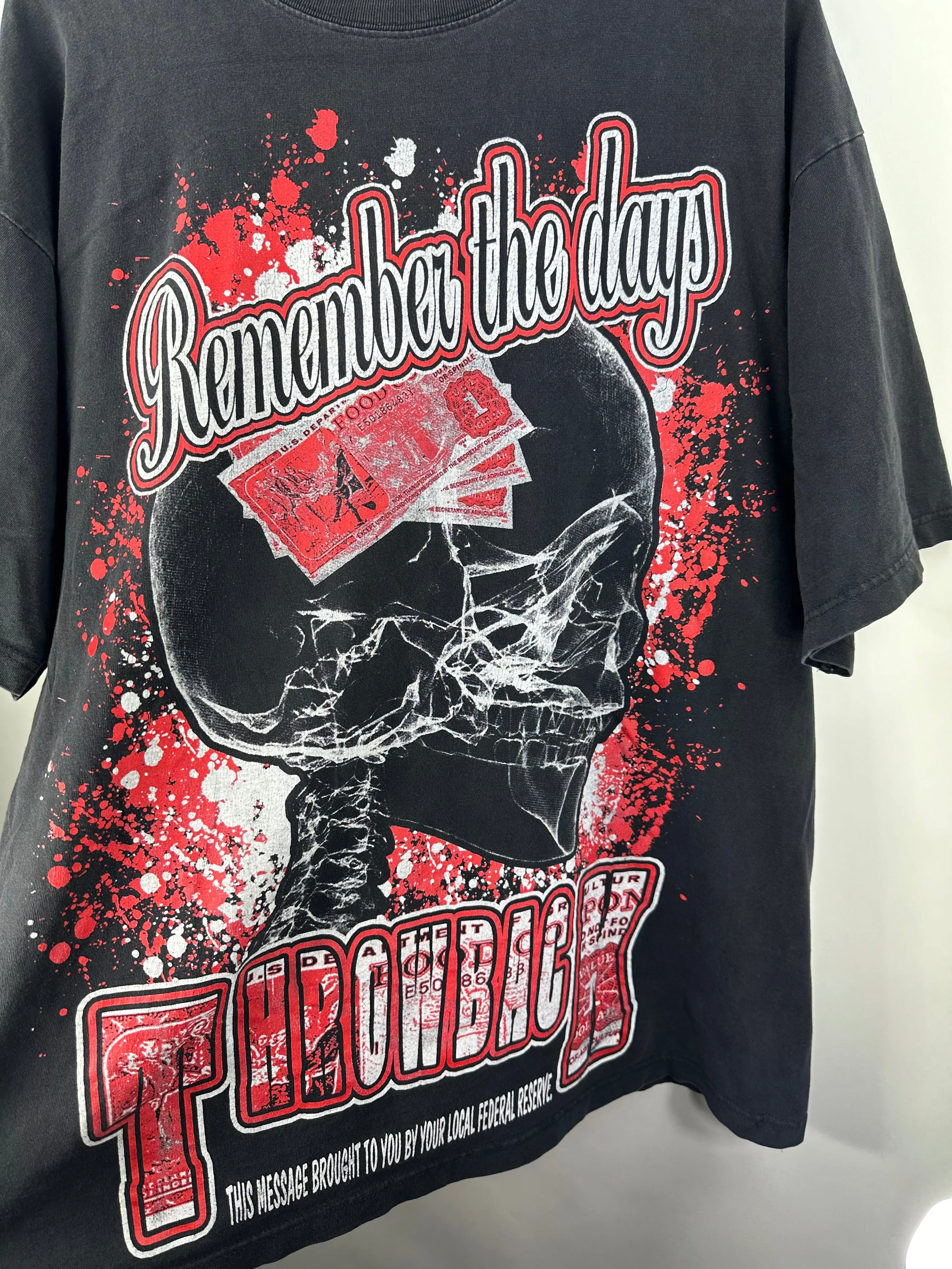A  "REMEMBER THE DAYS" TEE - (XXL)