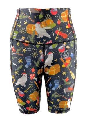 A Wizard's Christmas Tale Side Pocket Shorts