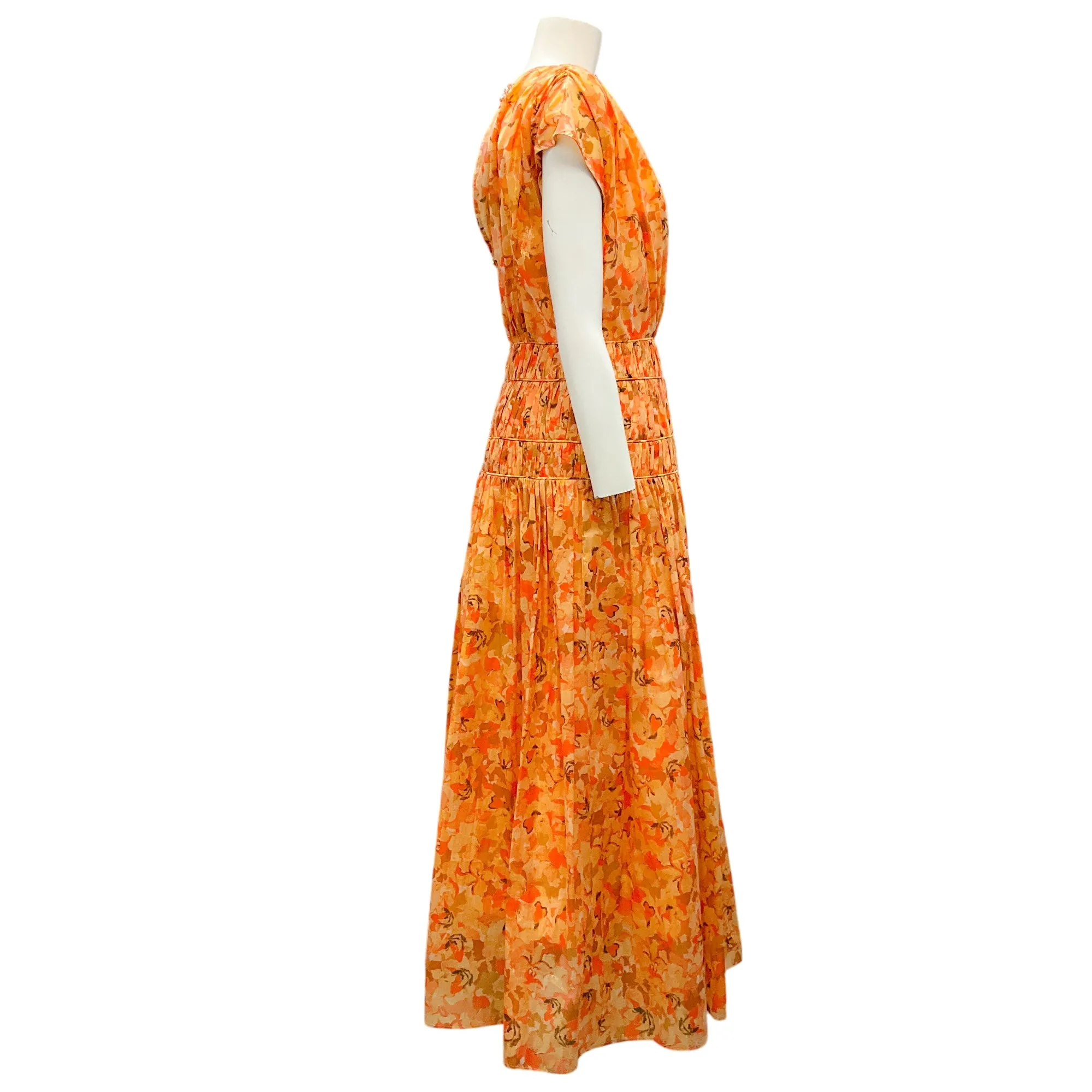 Acler Peach Parfait Bicknell Dress