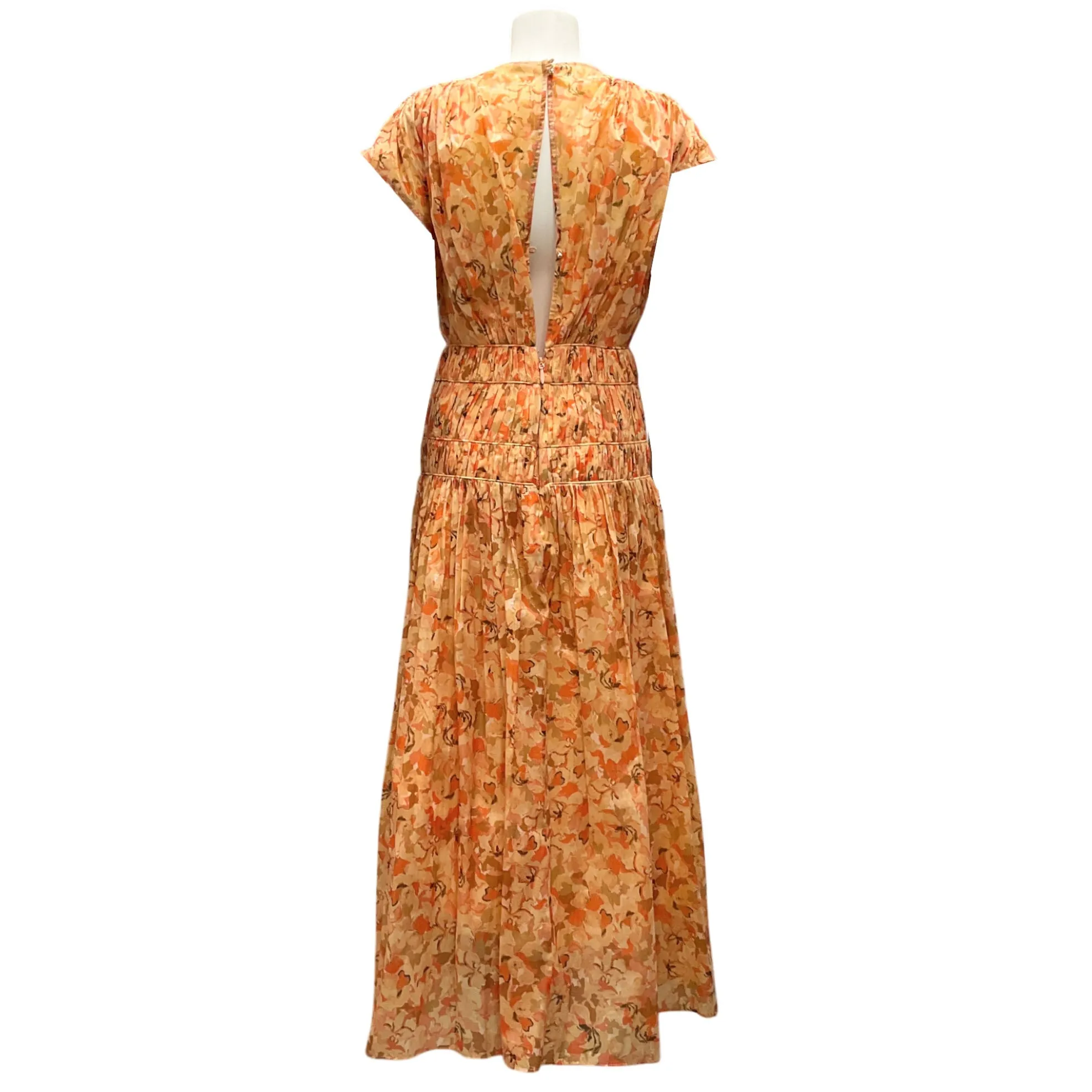 Acler Peach Parfait Bicknell Dress