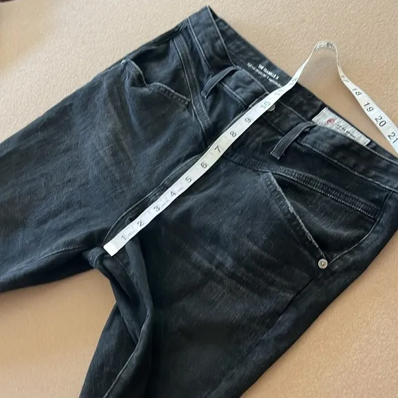 AG-ED Adriano Goldschmied The Isabelle X High Rise Straight Crop Jean - Size 30