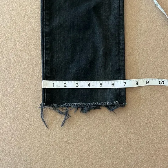 AG-ED Adriano Goldschmied The Isabelle X High Rise Straight Crop Jean - Size 30