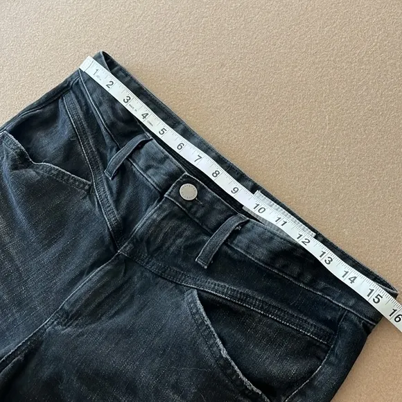 AG-ED Adriano Goldschmied The Isabelle X High Rise Straight Crop Jean - Size 30