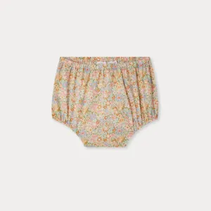 Aki bloomer made with multicolor Liberty fabrics