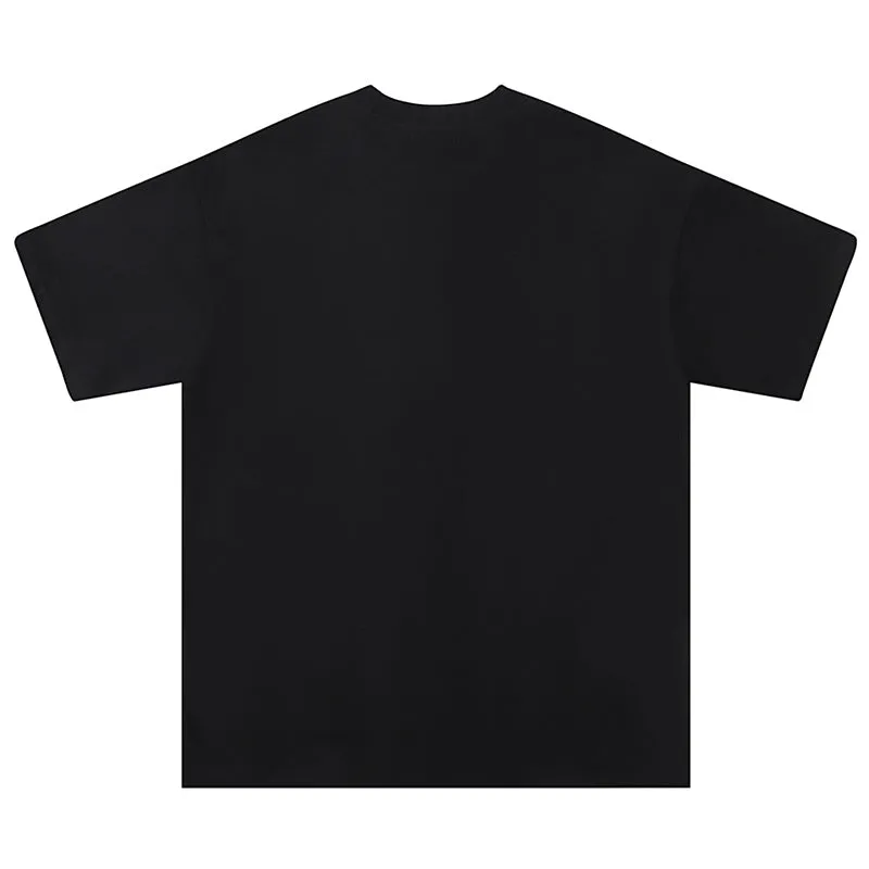AMIRI Black High Lion Skater T-Shirt