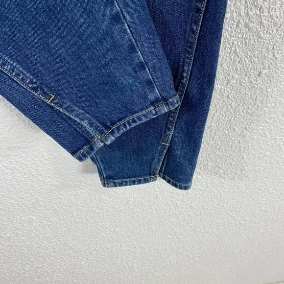 AMO Twist In Dark Vintage Ankle Jeans Medium Wash SZ 31