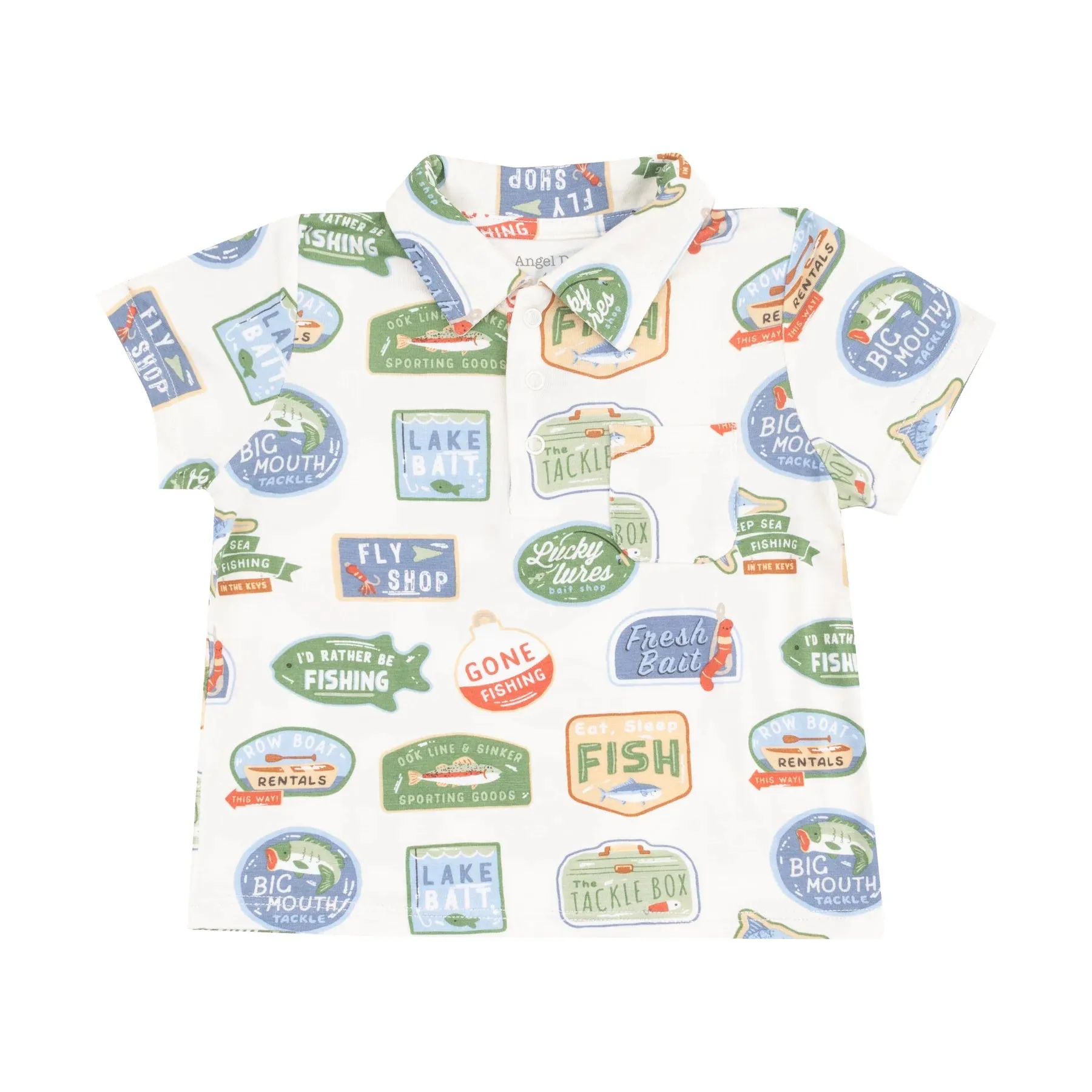 Angel Dear - Polo   Short - Bait Shop