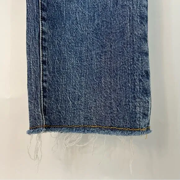 Anthro 32 Pilcro Vintage Straight Jeans 0504 ANTHROPOLOGIE the distressed