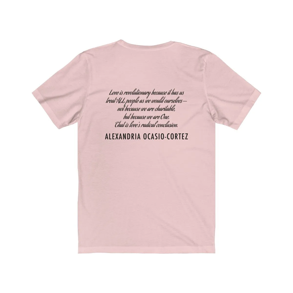 AOC QUOTE <br>unisex tee <br>(front/back designs)