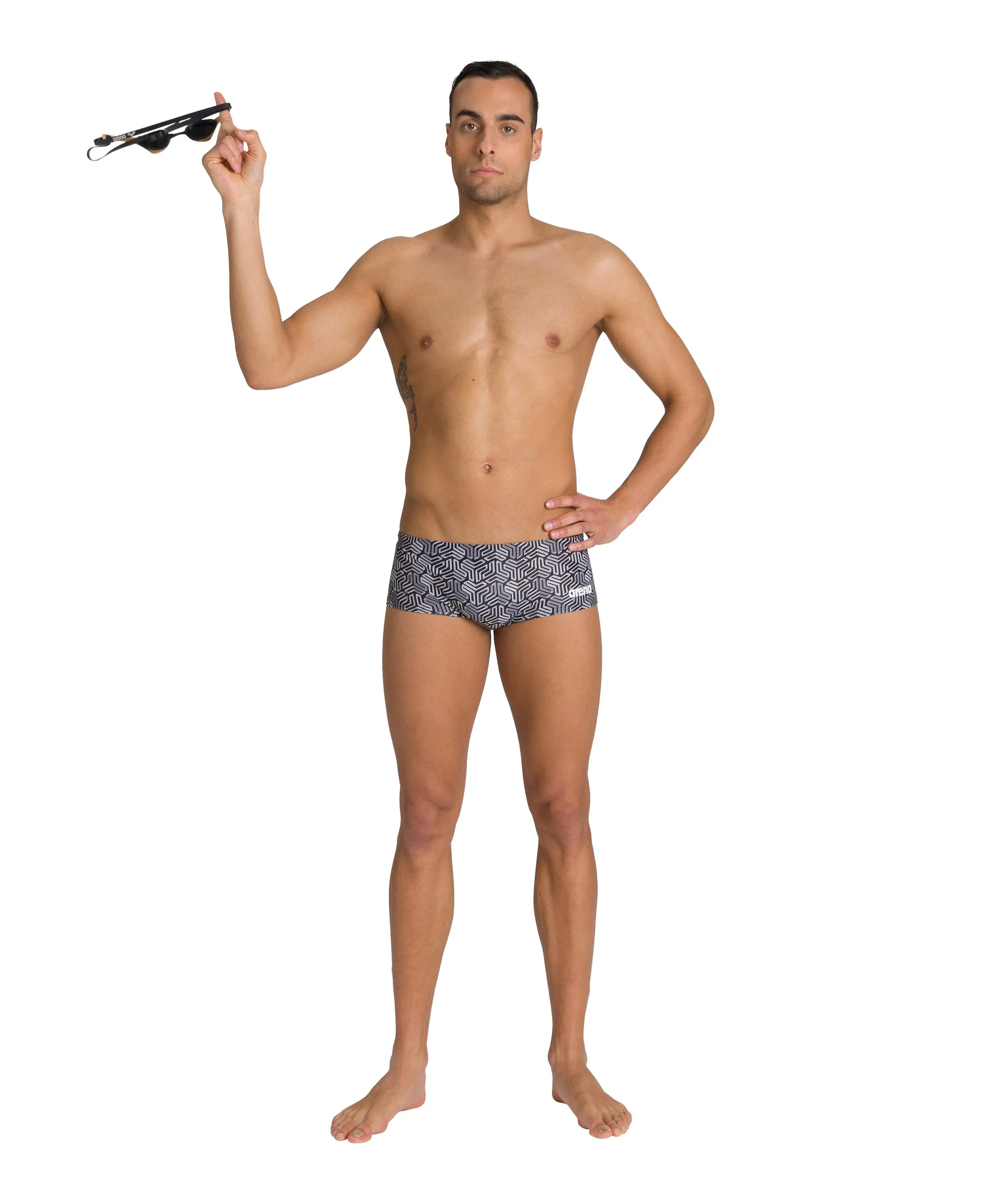 Arena Men's Kikko Low Waist Short - Black