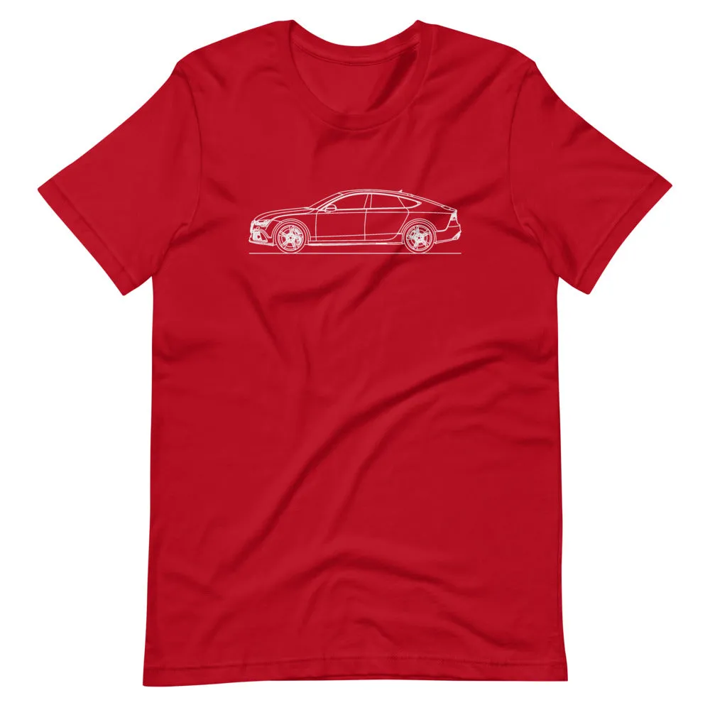 Audi 4G8 RS7 Silhouette T-shirt