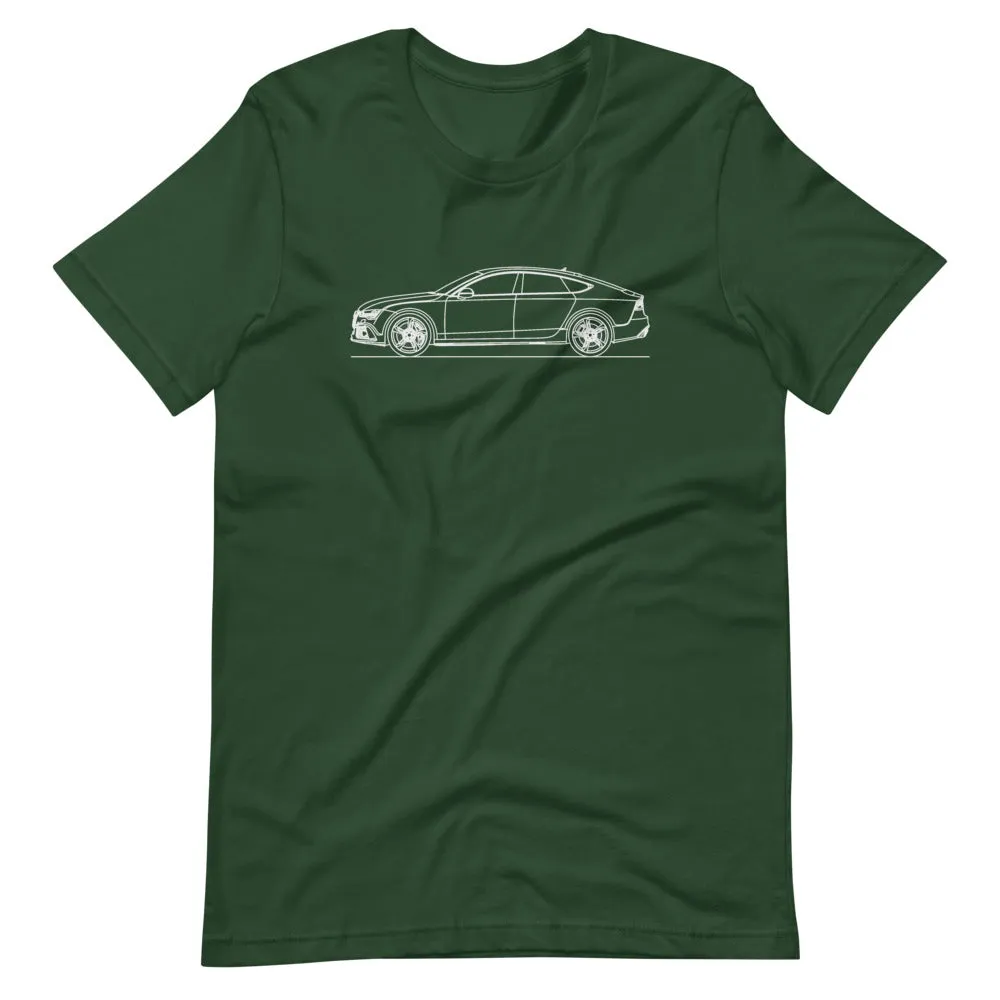 Audi 4G8 RS7 Silhouette T-shirt