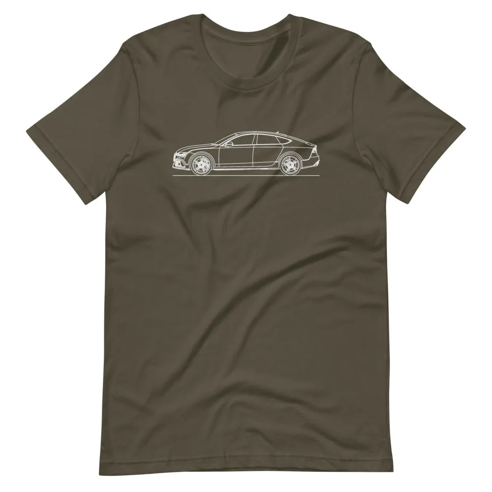 Audi 4G8 RS7 Silhouette T-shirt