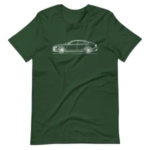 Audi 4G8 RS7 Silhouette T-shirt