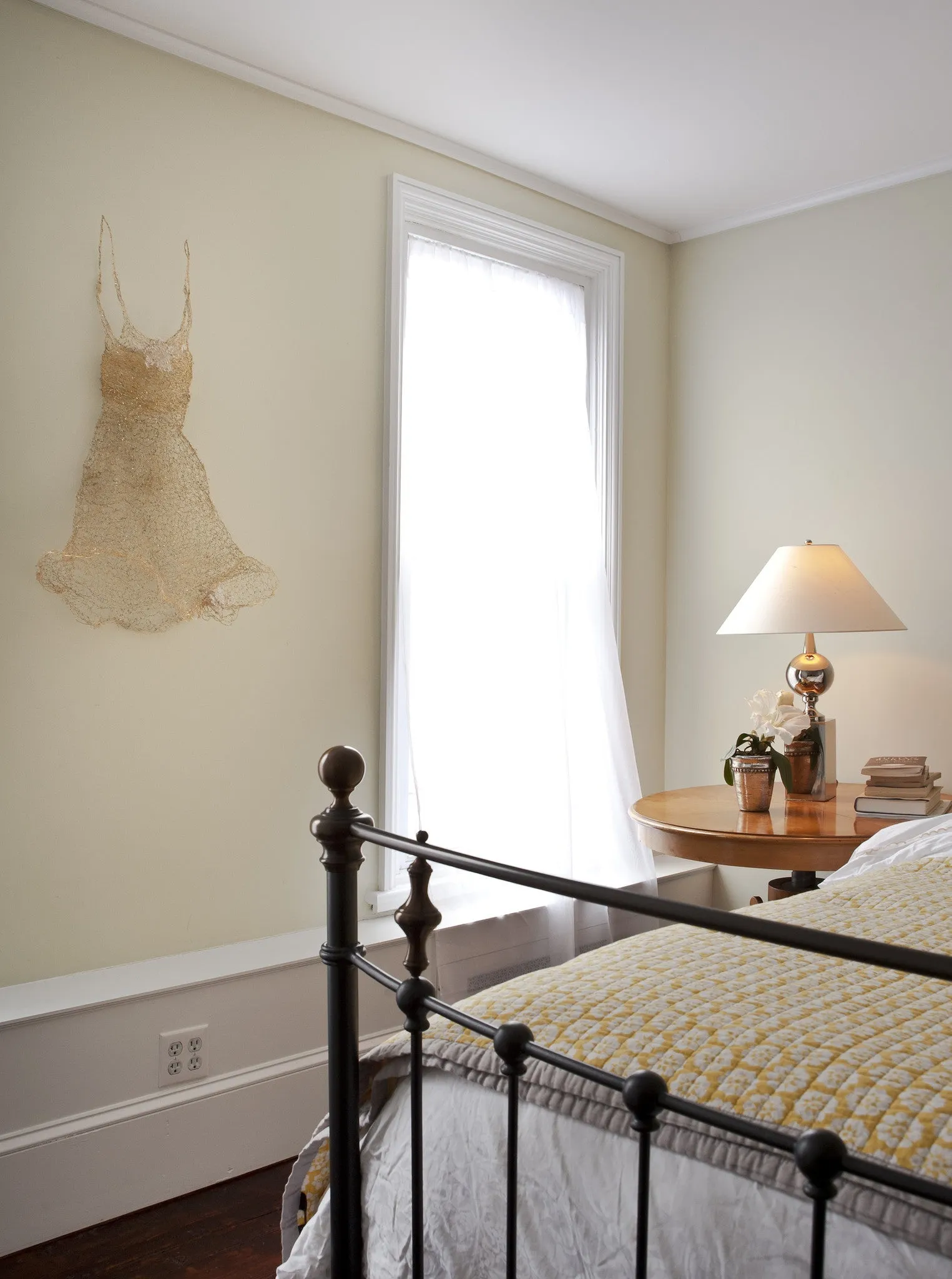 Auri Manes Wire Dress Installed at Home in Hudson NY