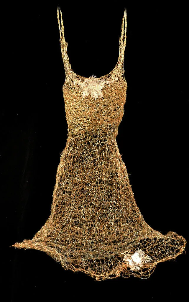 Auri Manes Wire Dress Installed at Home in Hudson NY