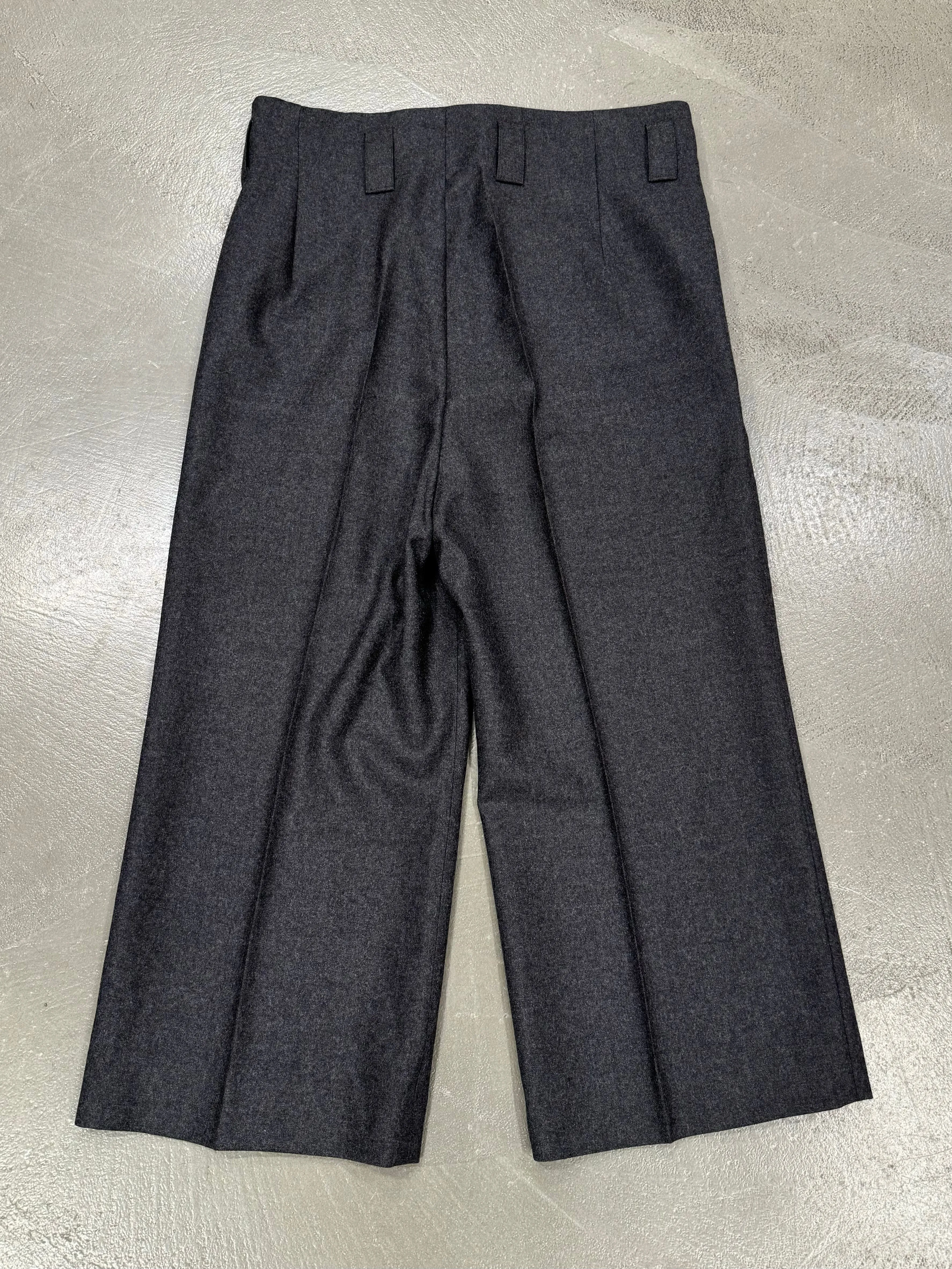 A/W 2000 Raf Simons runway suit shorts